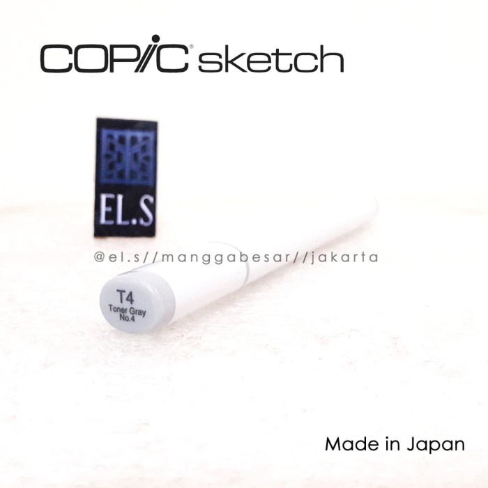 

Eklusif Copic Sketch Marker T4 (Csm) Trendi