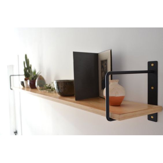 Ambalan Rak Dinding Dekorasi Ruangan buku rak siku papan siku ambalan Shelf Bracket