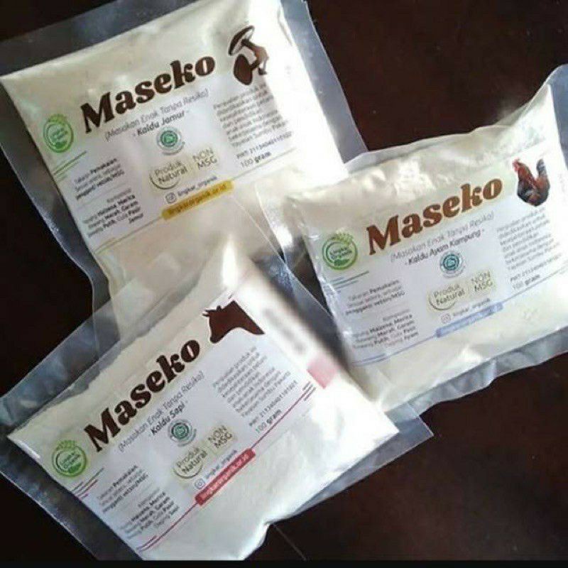 MASEKO KALDU NON MSG REFILL / MASEKO SAPI / MASEKO AYAM / MASEKO JAMUR