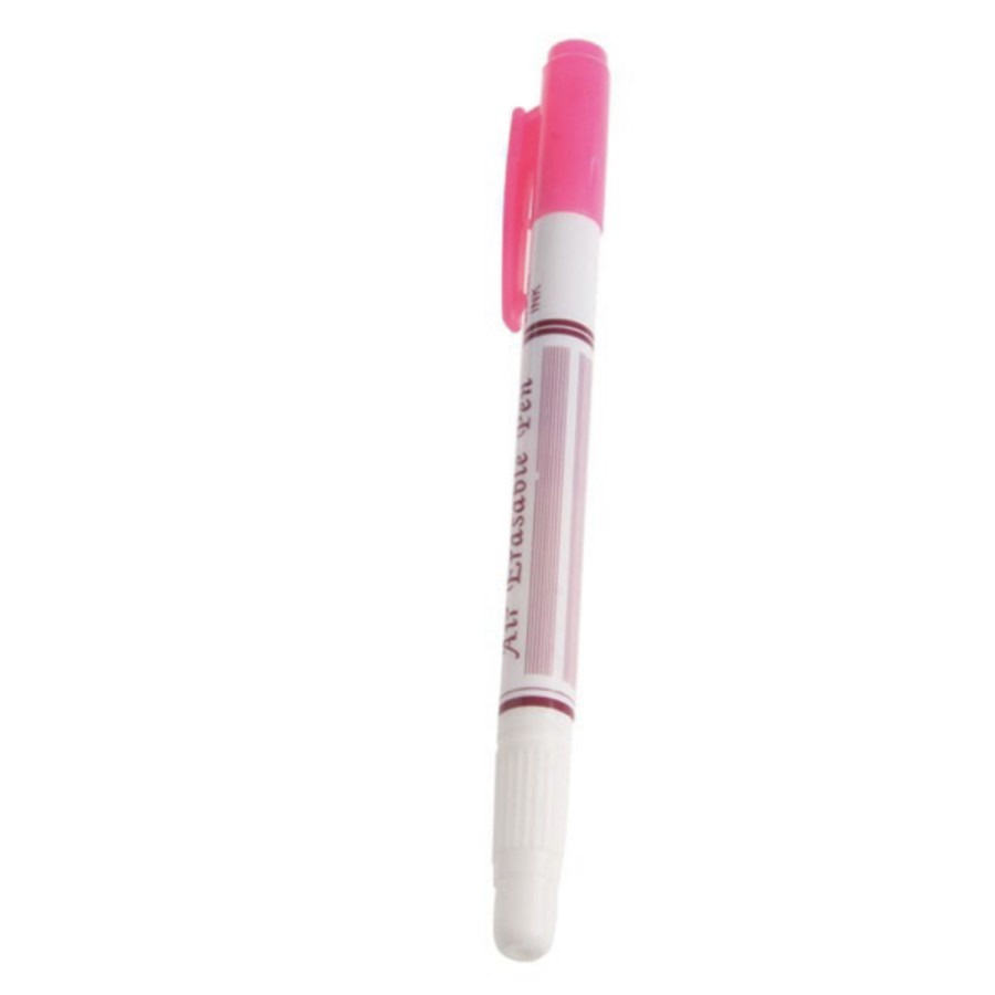 

Air Erasable Pen / Spidol Penanda Kain / Fabric Marker (Pink Putih)