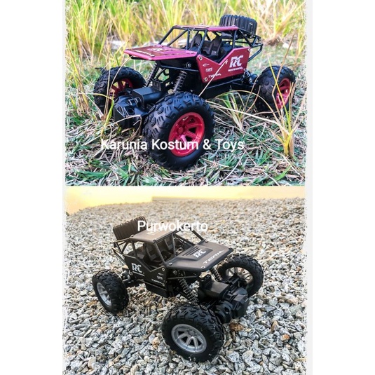 ROCK CRAWLER RC REMOTE CONTROL MOBIL OFF ROAD SKALA 1:18