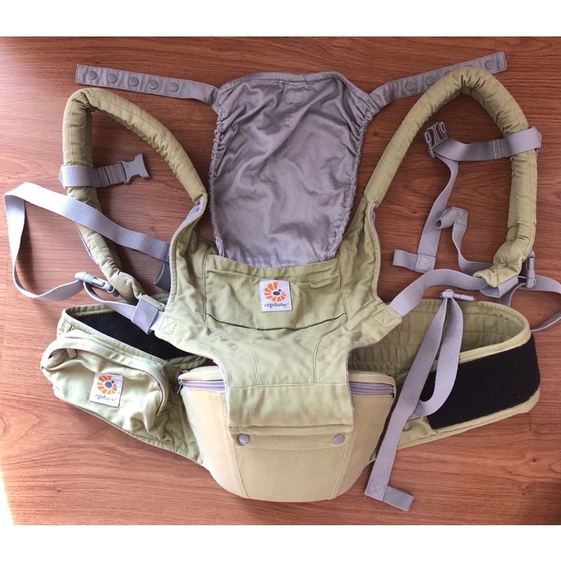 Preloved Ergobaby hipseat carrier asli original warna hijau