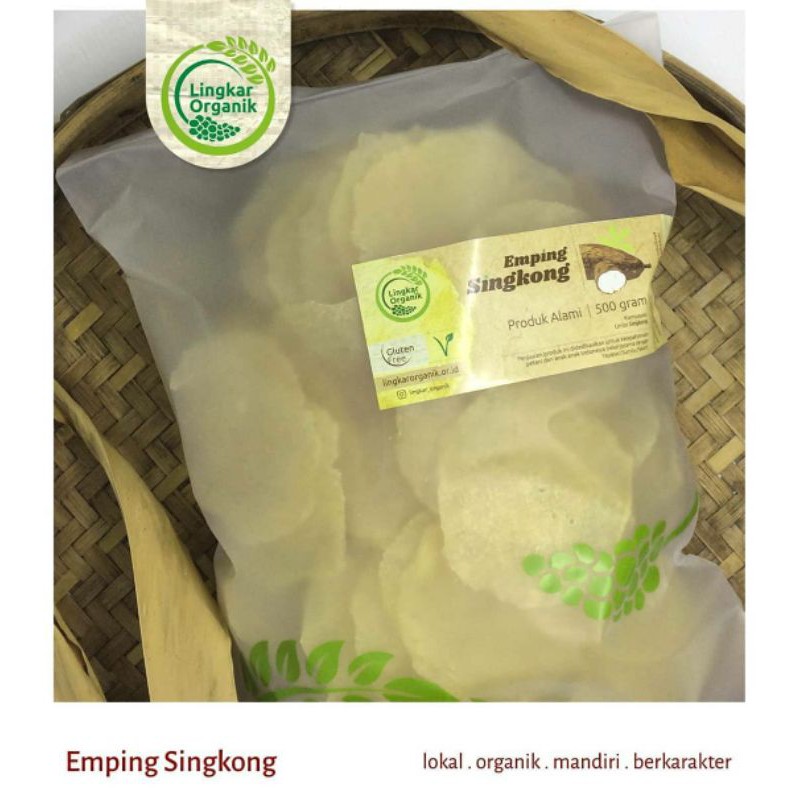 

emping singkong lingkar organik 500 gr