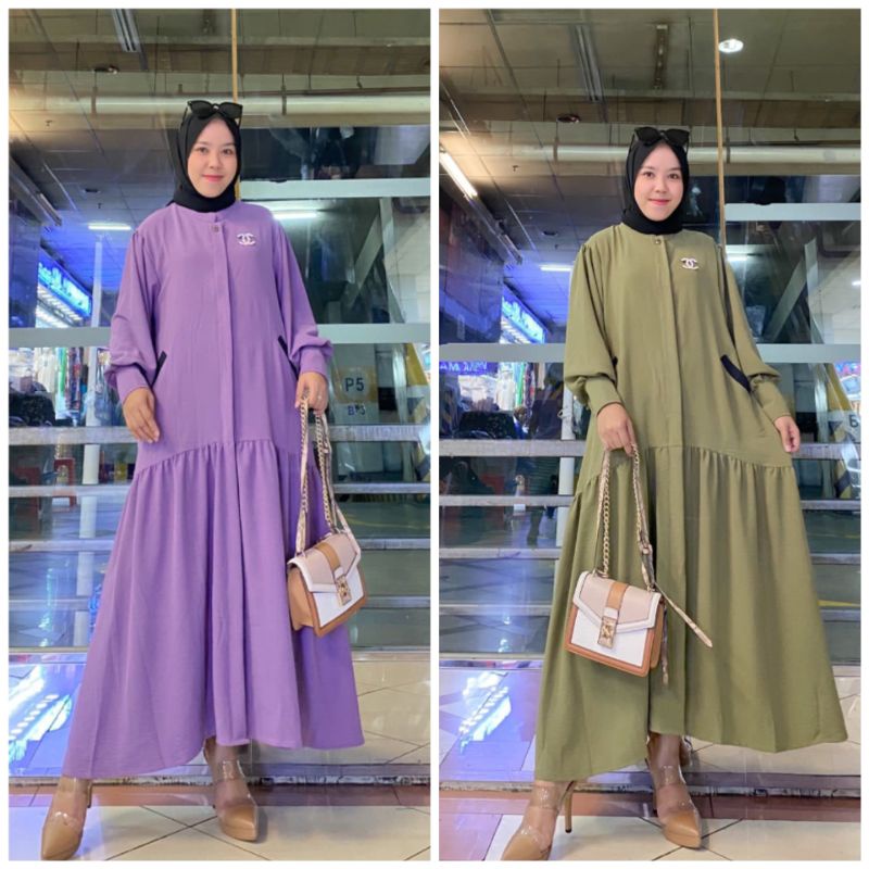 New collectionMidi dress ORI Babul rizky/MT