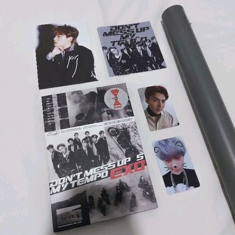 EXO Album Photocard Chanyeol Sehun DMUMT Don't Mess Up My Tempo