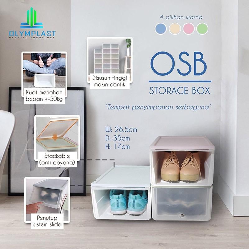 Olymplast Mini Storage Box Olymplast Starterpack / Kotak Penyimpanan Serbaguna / Tempat Penyimpanan