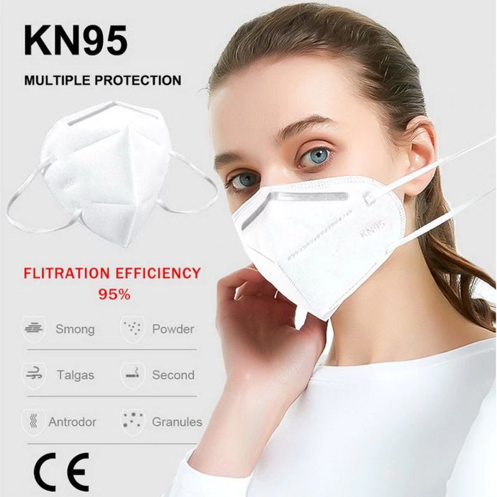 Masker kn95 masker Medis Respirator mask anti polusi virus gb2626-2006