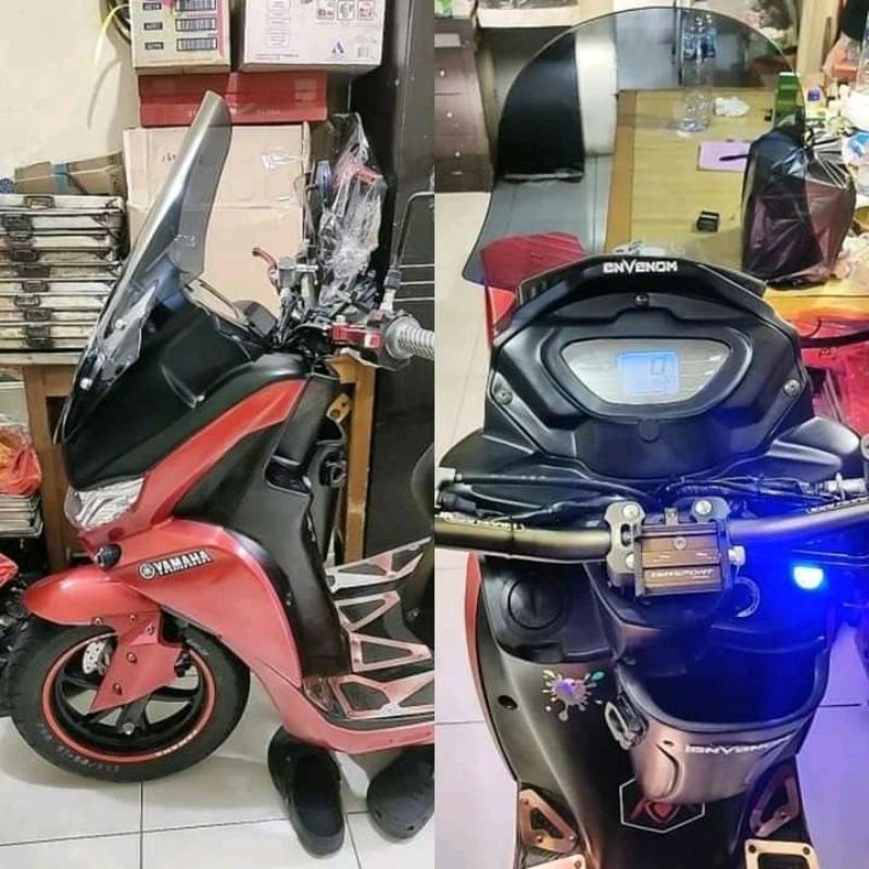 kedok freego v2 paket komplit+ stang xride.