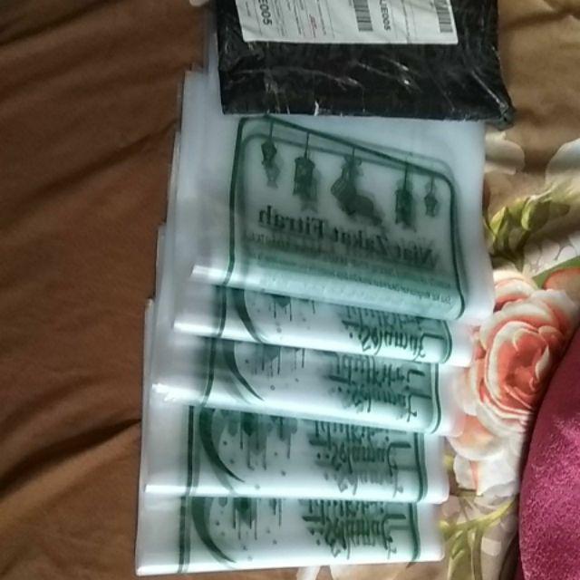 Ready Kantong Plastik Beras Zakat 3kg Isi 50 Lembar