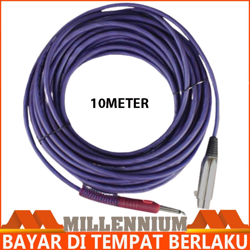 Kabel Mic Panjang 10 Meter Ccok Untuk Semua Jenis Mic Kabel
