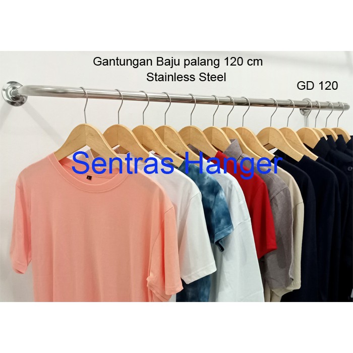 Gantungan Baju Stainless 120 cm