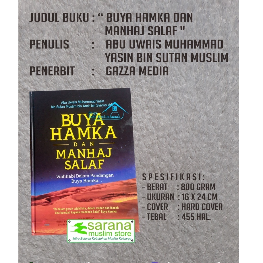 BUKU BUYA HAMKA DAN MANHAJ SALAF