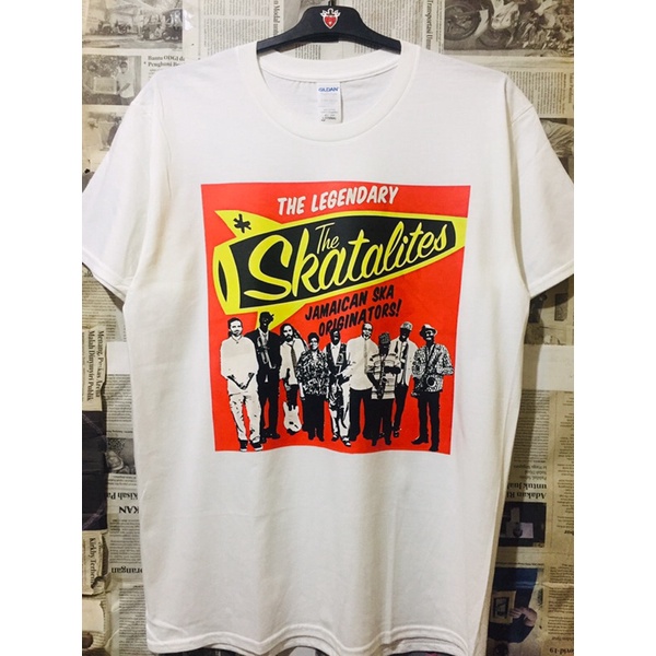 KAOS BAJU BAND THE SKATALITES PREMIUM OVERSIZE HNM QUALITY