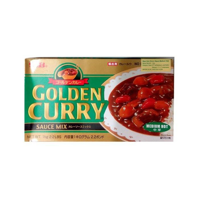 

Kualitas Terbaik - S&B Golden Curry Medium Hot Sauce Mix 1Kg Bumbu Saus Kari Jepang
