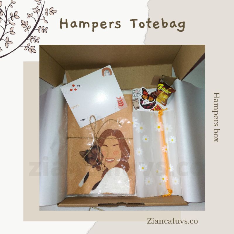 Hampers Totebag | Hampers Box | Gift Box Murah