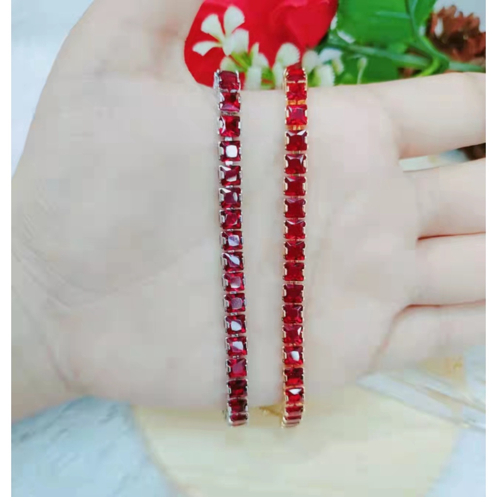 Gelang Xuping Permata Warna Warni Perhiasna Fashion 1260