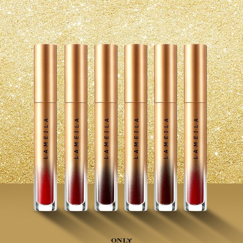 LIPSTICK VELVET LIP GLAZE  LIPSTICK MATTE GOLD EDITION