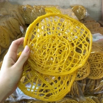 

Kerupuk Mie Kuning Besar untuk asinan 5kg