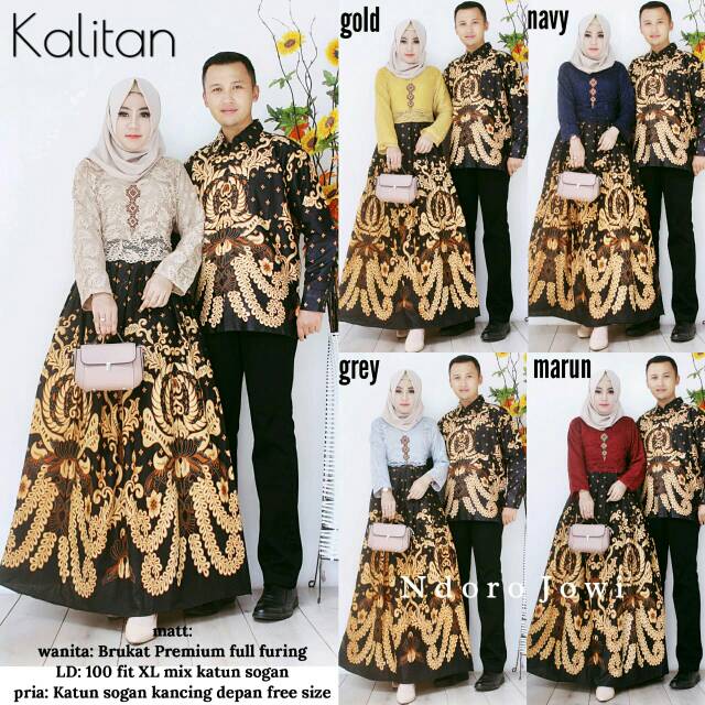 SHOPASHOP SOLO Kalitan couple kebaya  jadi kebaya  brukat 