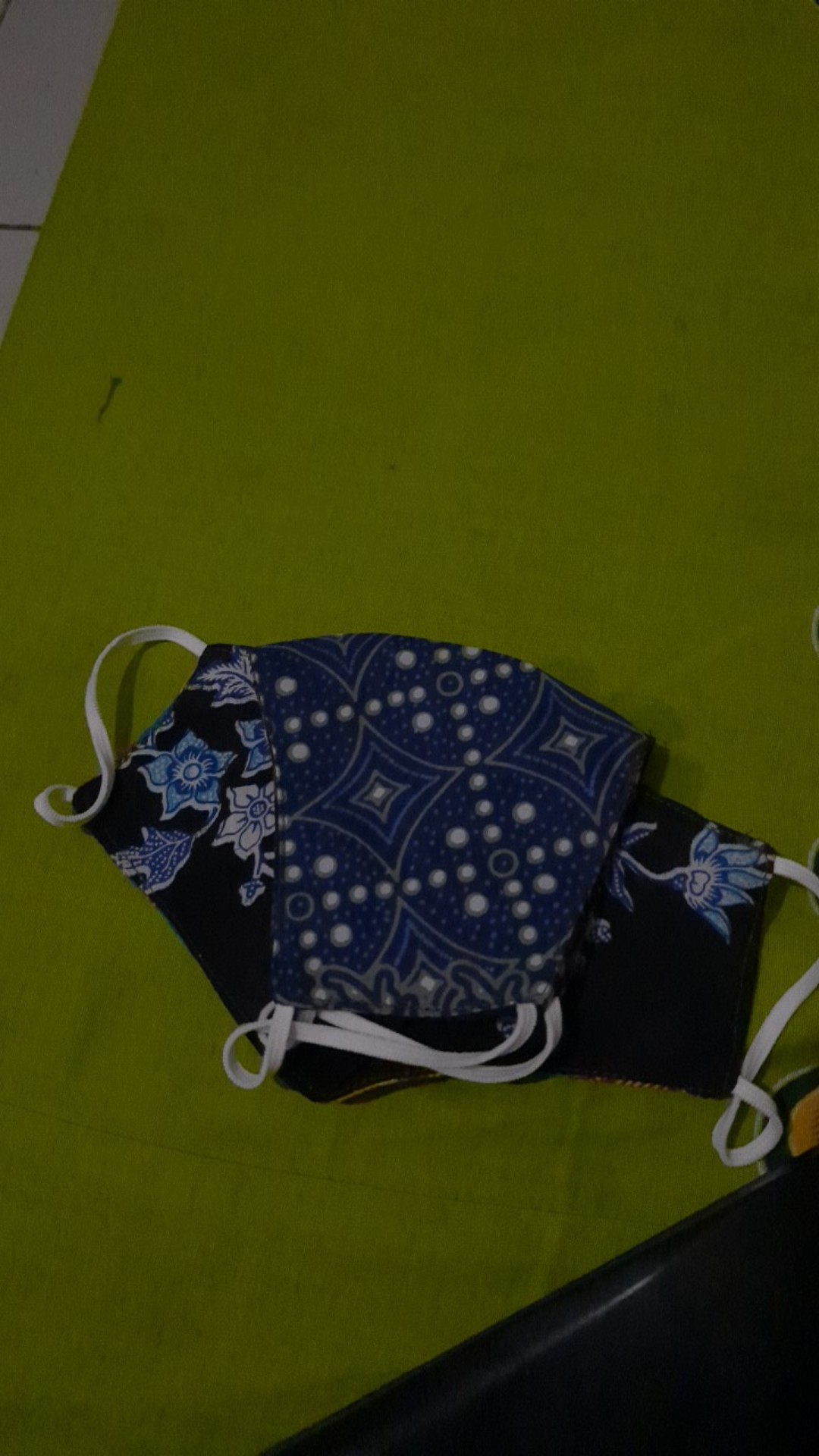 Cod Masker Dan Konektor Masker Batik Solo Bolak Balik Dua Lapis Jahitan Rapi Non Medis Washable