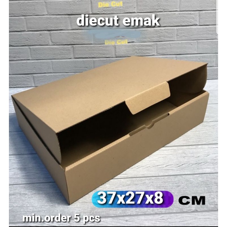 

Kardus box 37x27x8 cm Karton Kotak DIECUT