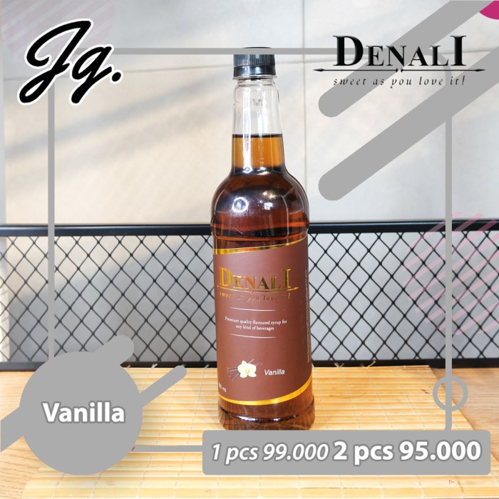 

SYRUP DENALI VANILLA SIRUP VANILA 750 ml