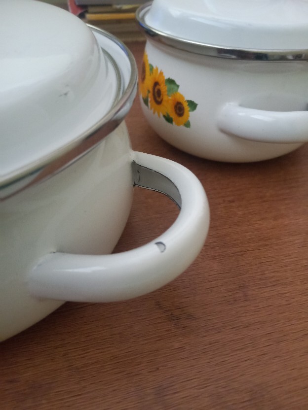 Baltimore Porcelaine Enamel 6pcs Cookware Set(3 Bowl 3tutup)