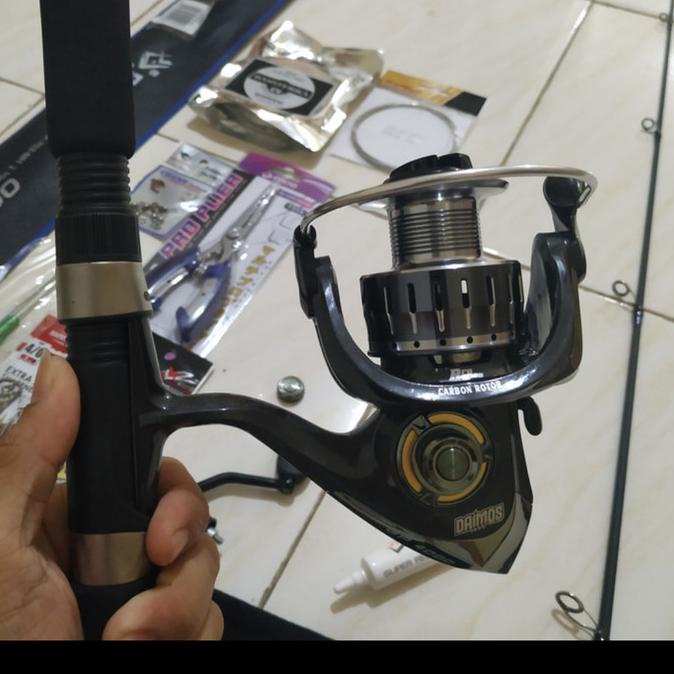 SET PANCING LAUT KOMPLIT ANGKATAN 15 KG OCEANIC DAN DAIDO DAIMOS 6000