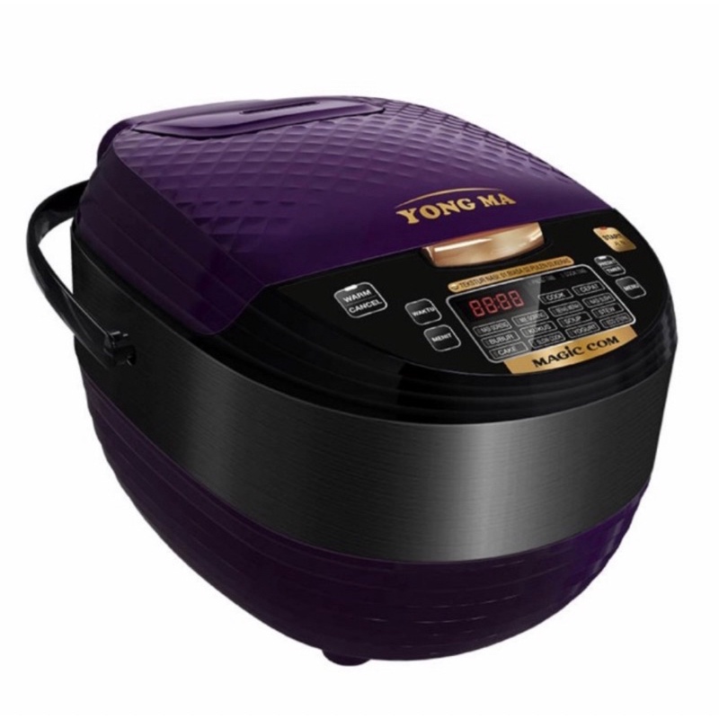 NEW Yong Ma SMC 8027N Magic Com Digital 2 Liter 14 Fungsi Eco Steril VIOLET
