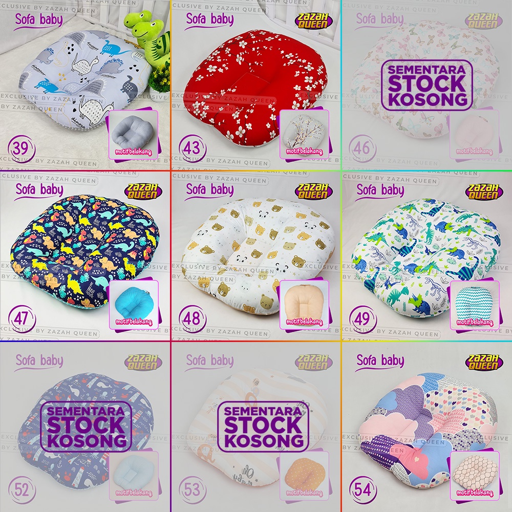 [PAKET SUPER HEMAT] Sofa Bayi Multifungsi / Kasur Bayi Empuk / Baby Lounger