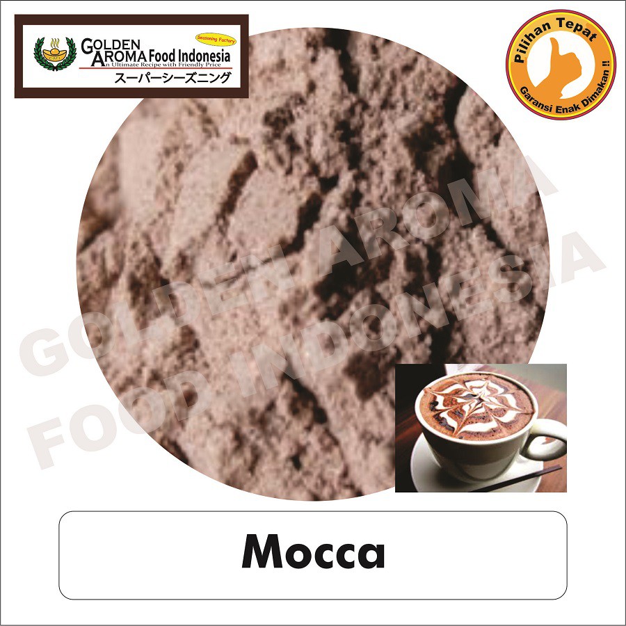 

Bubuk Minuman / Bumbu Tabur Serbaguna Enak Murah Halal Rasa mocca / moca 250 gr