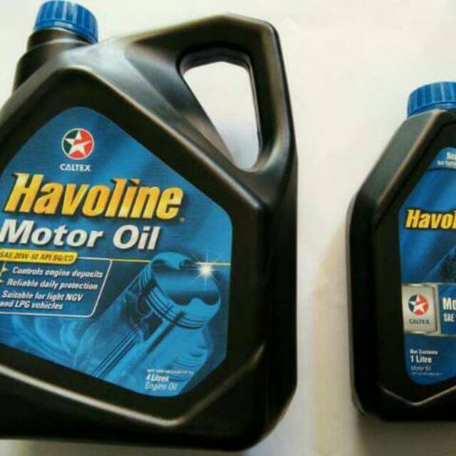 Caltex Havoline Motor Oil 20W-50 4L