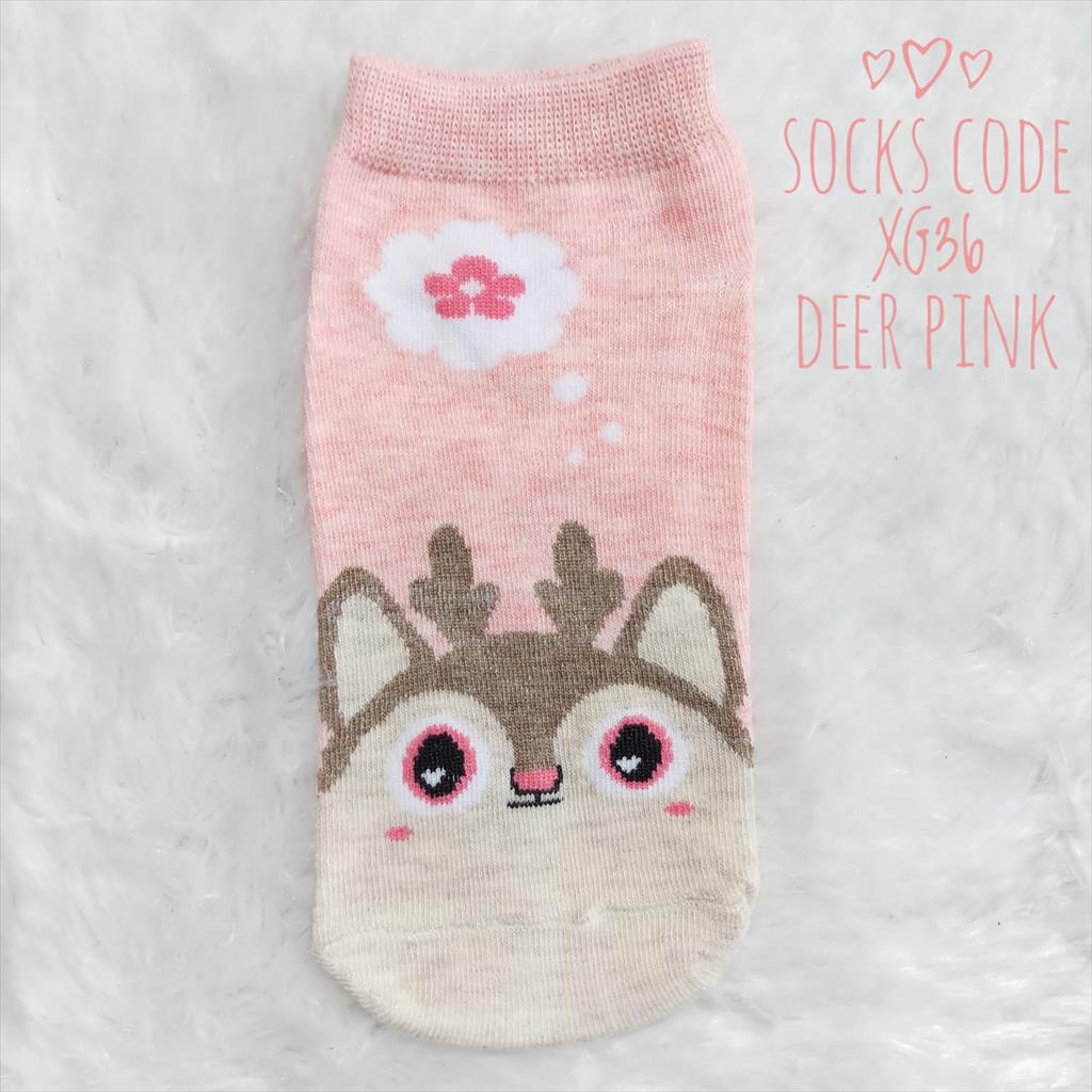 KAOS KAKI REMAJA/DEWASA MOTIF ANIMAL XG36 SOCKS SOCK