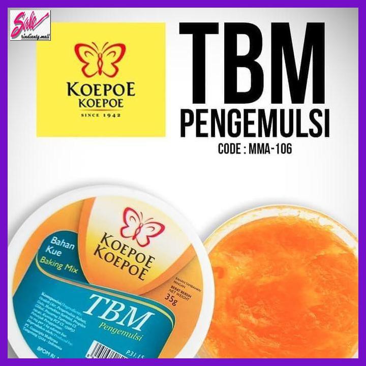 

DERPOWBAKING- TBM / PENGEMULSI / TBM PENGEMULSI / KOPOE KOPOE / TBM 35G -ASLIII.