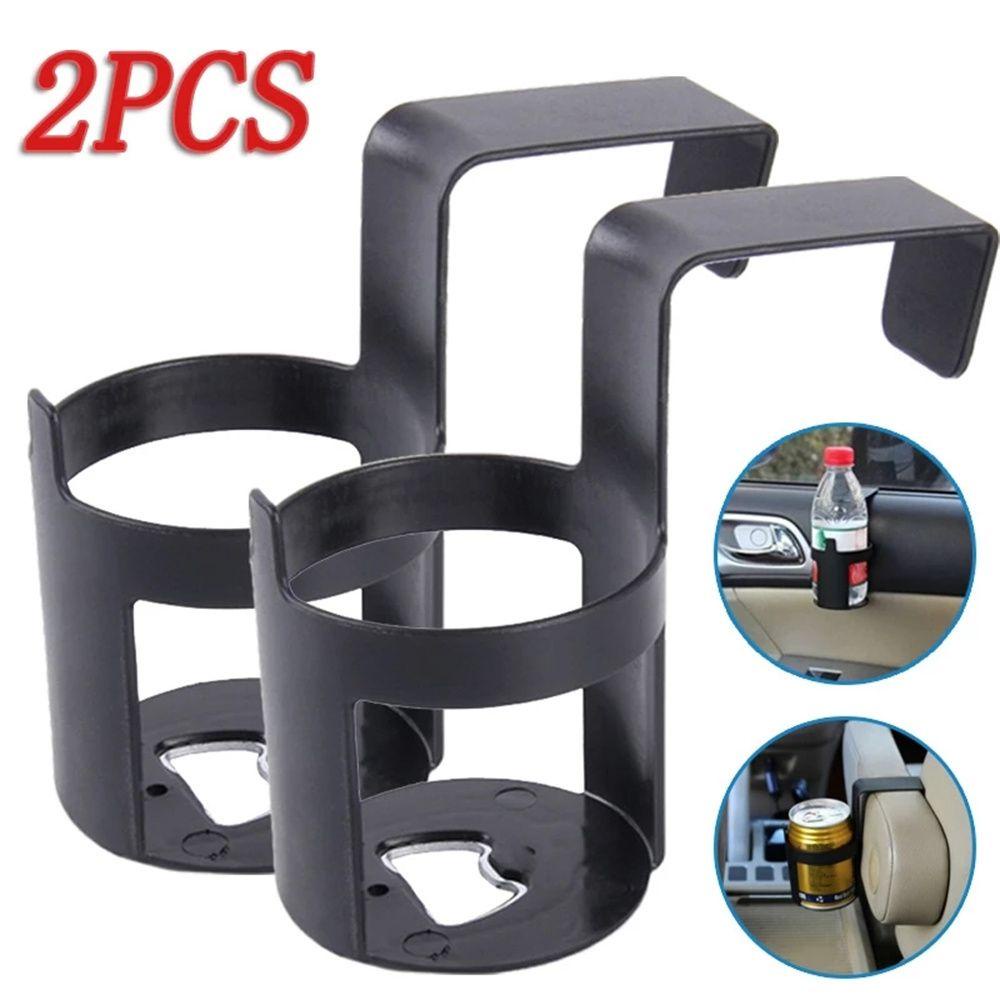 Top 1/2Pcs Penahan Cangkir Pintu Truk Mobil Universal Mudah Dipasang Botol Minuman Window Hook Mount