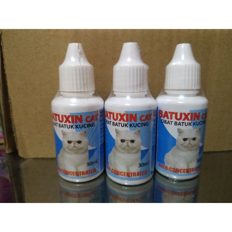 Batuxin drop 30ml - Obat Batuk untuk kucing