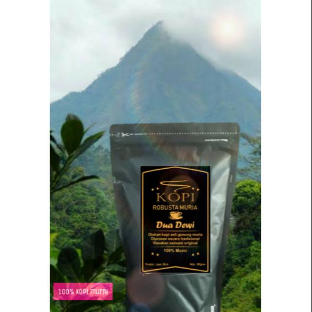 

Kopi robusta muria 200gram , 100% kopi robusta murni tanpa campuran