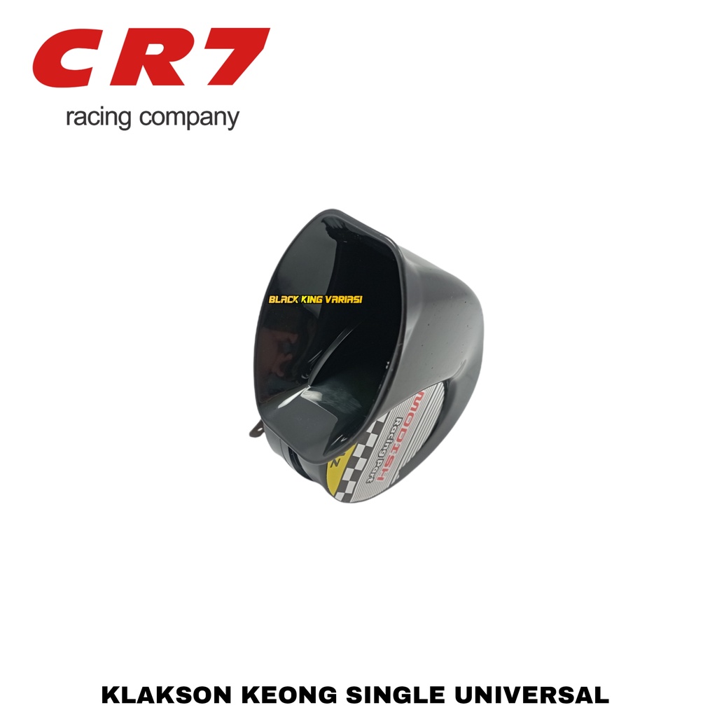 Klakson Keong Single 12v Horn CR7 Klakson Single Tone 12 Volt Klakson Motor Mobil CR7