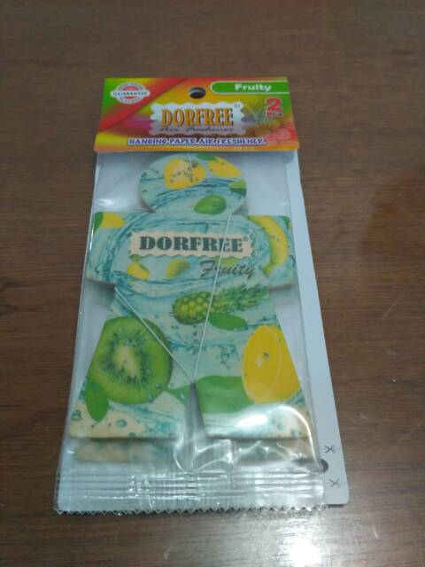 PASTI MURAH - PARFUM MOBIL -  Dorfree hanging paper air freshener isi 2pcs - PENGHARUM - DORFRE