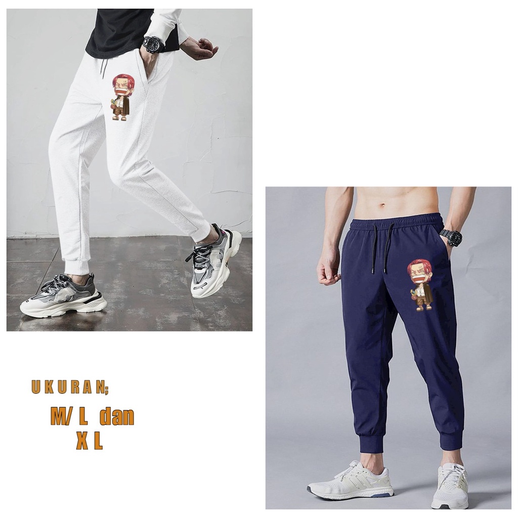 MUKZHOP - JOGGER SHANKS ONEPIECE / celana panjang / jooger sport / trening / celana santai / terbaru / terlaris