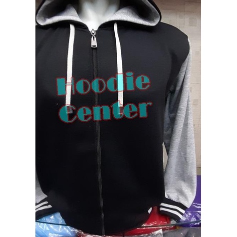 ♪ JAKET HOODIE ZIPPER RAGLAN VARSITY HOODIE RAGLAN JAKET RAGLAN POLOS - Navy - Abu, M ♫