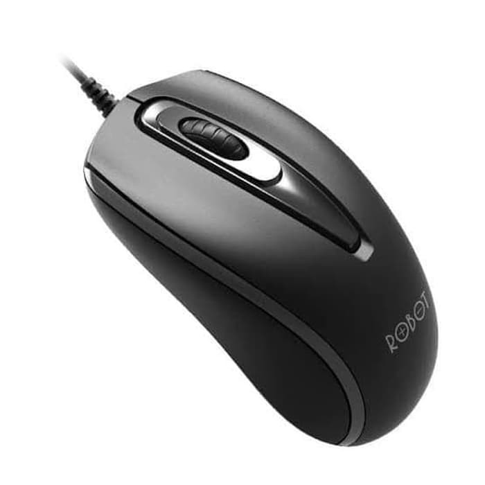 NA - Mouse Kabel Optic Robot - Office Wired Optical Mouse M110