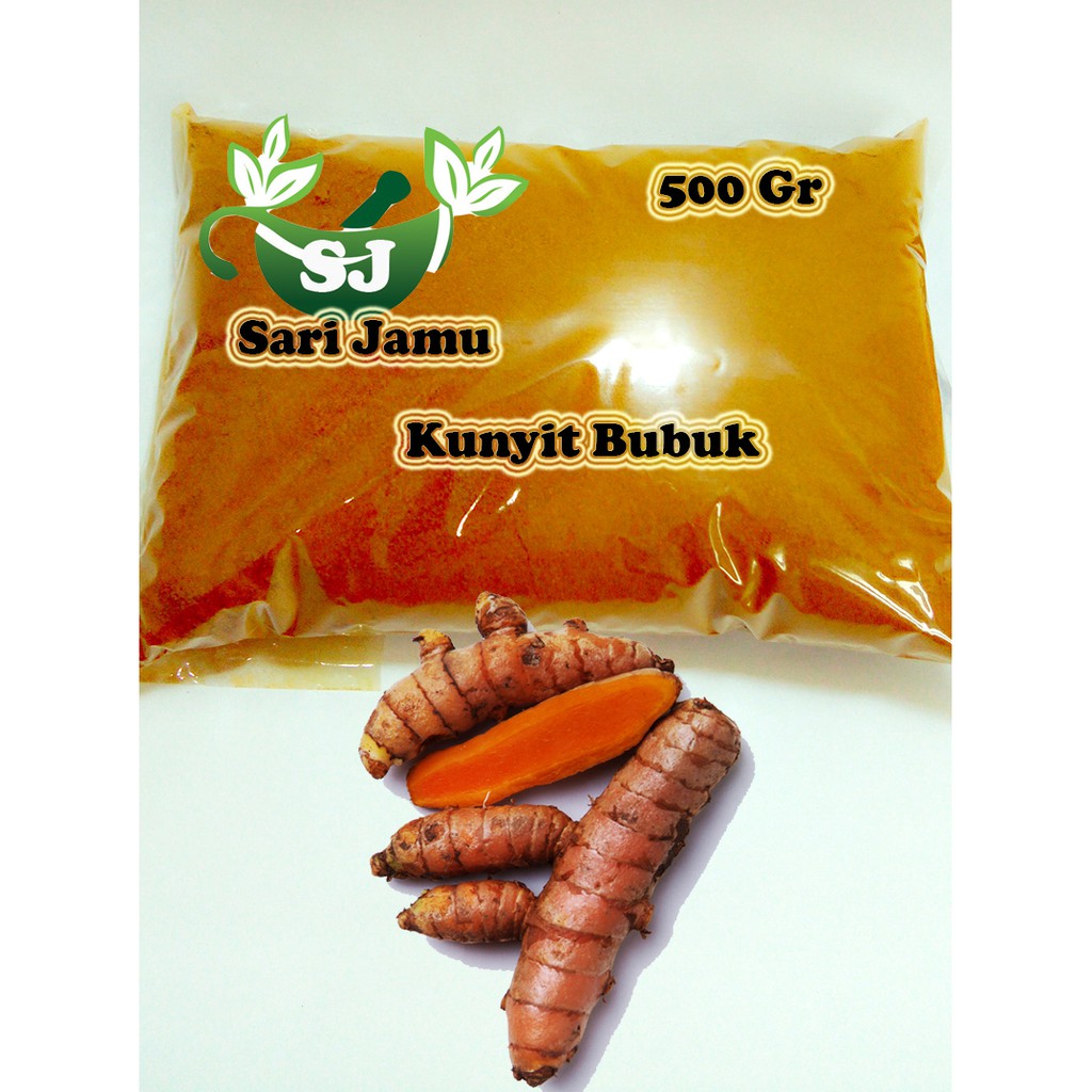 

Jamu Herbal Tradisional Kunyit Bubuk 500 gr Asli untuk perlancar Haid