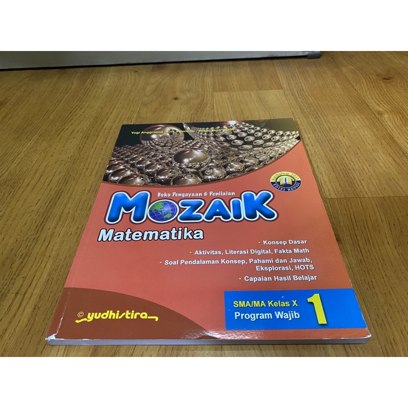 

Mozaik Matematika Wajib Kelas X-10 SMA K13 Revisi
