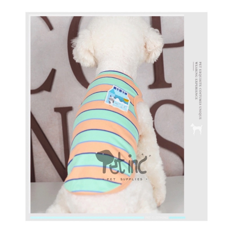 Beyonddogs korea stripe tee