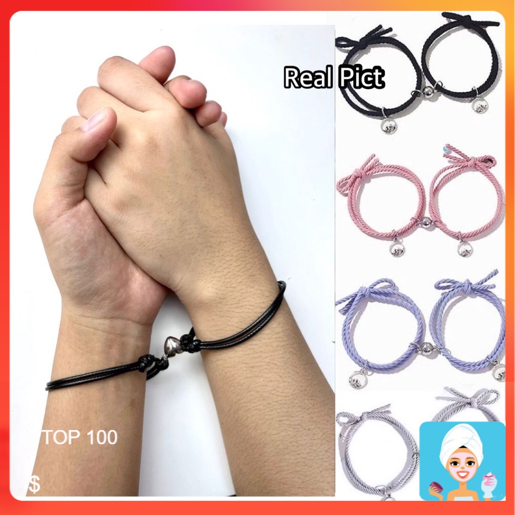 [ML] GELANG MAGNET COUPLE LUCU UNTUK GELANG PERSAHABATAN