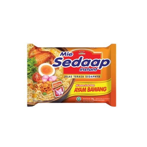 

Mie Sedaap Ayam Bawang 70gr x 3