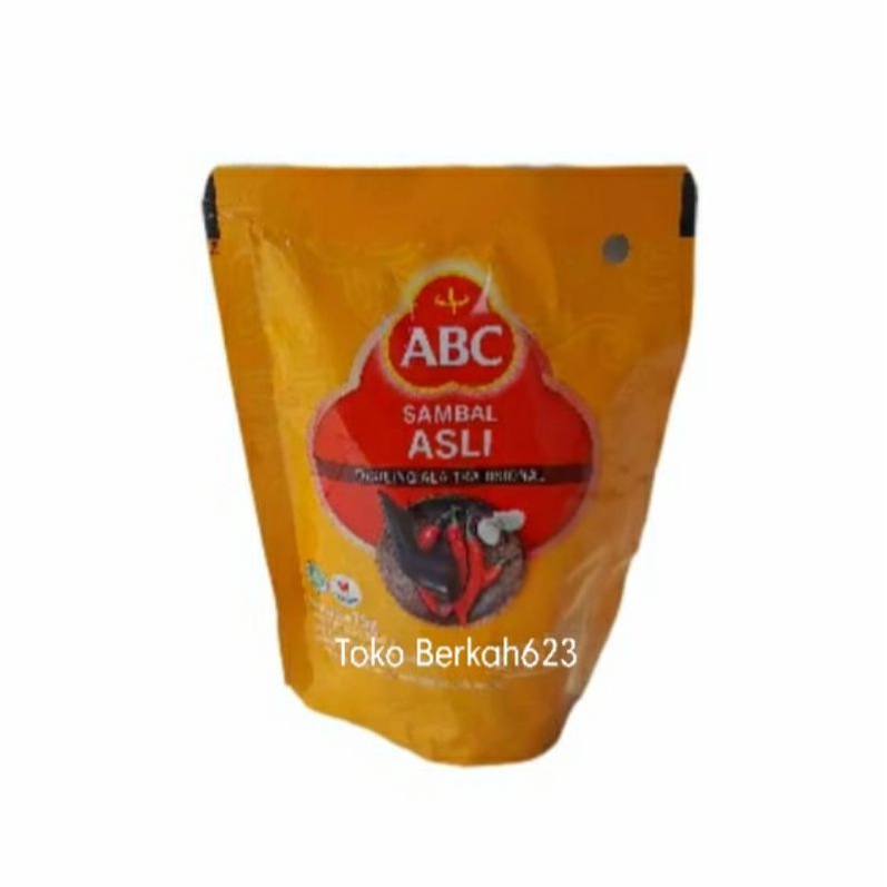 ABC SAMBAL ASLI  Netto 75gr - Saus ABC Kemasan Refil