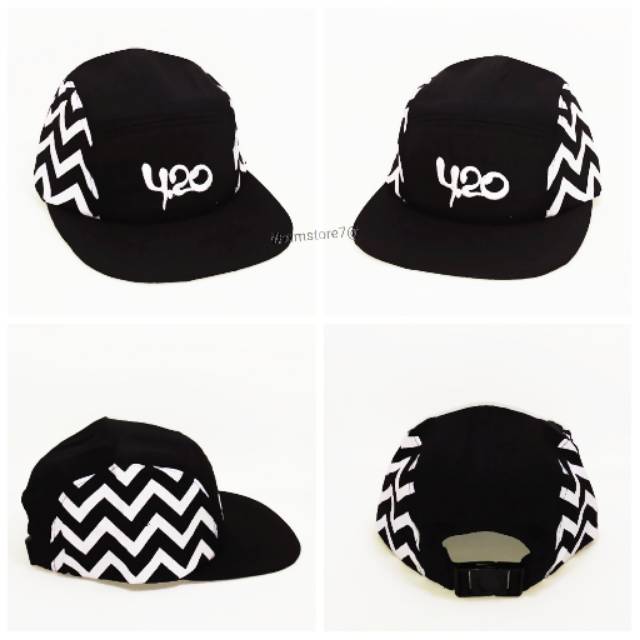 [COD]TOPI DISTRO PRIA/TOPI SNAPBACK HIP-HOP LIMA PANEL NEW MODEL/TOPI DISTRO KEREN