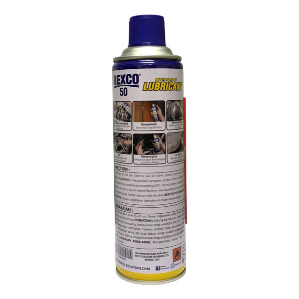 Rexco Lubricant 50 Pelumas Serba Guna - Anti Karat 500 ML